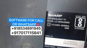 Sharp tv (LC-32SA4500X) Stuck on logo Firmware download